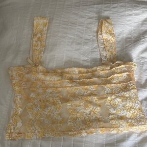 Beginning boutique crop top